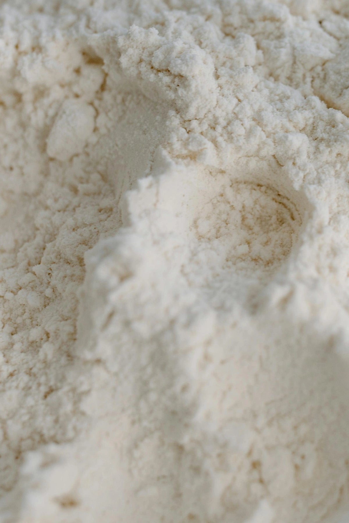 Close-up of a cauliflower head with detailed texture